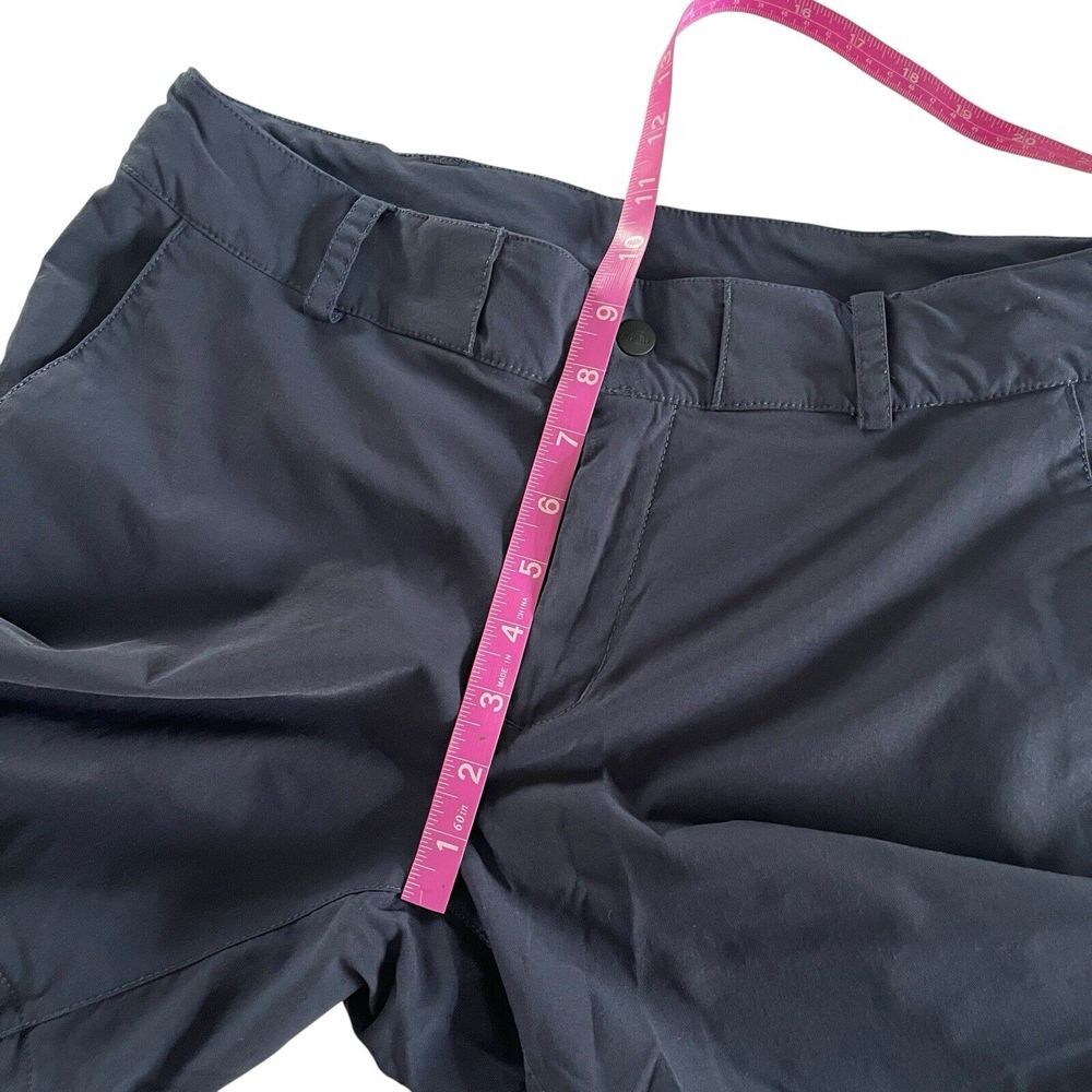 The North Face Womens 10 Blue Nylon Convertible Hiking Outdoors Pants Shorts - Picture 8 of 10